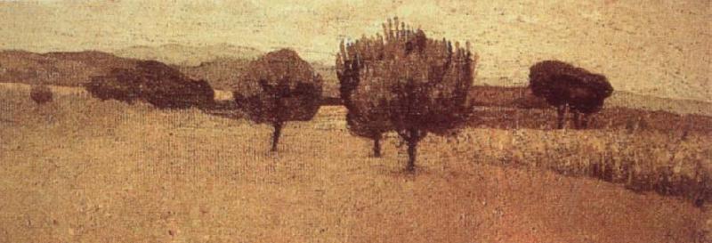 Giuseppe Abbati Landscape at Castiglioncello Spain oil painting art